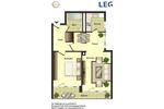 Etagenwohnung Ratingen Tiefenbroich - 2 Zimmer, 60 m&sup2;, 669&euro; | Angebot:26270298
