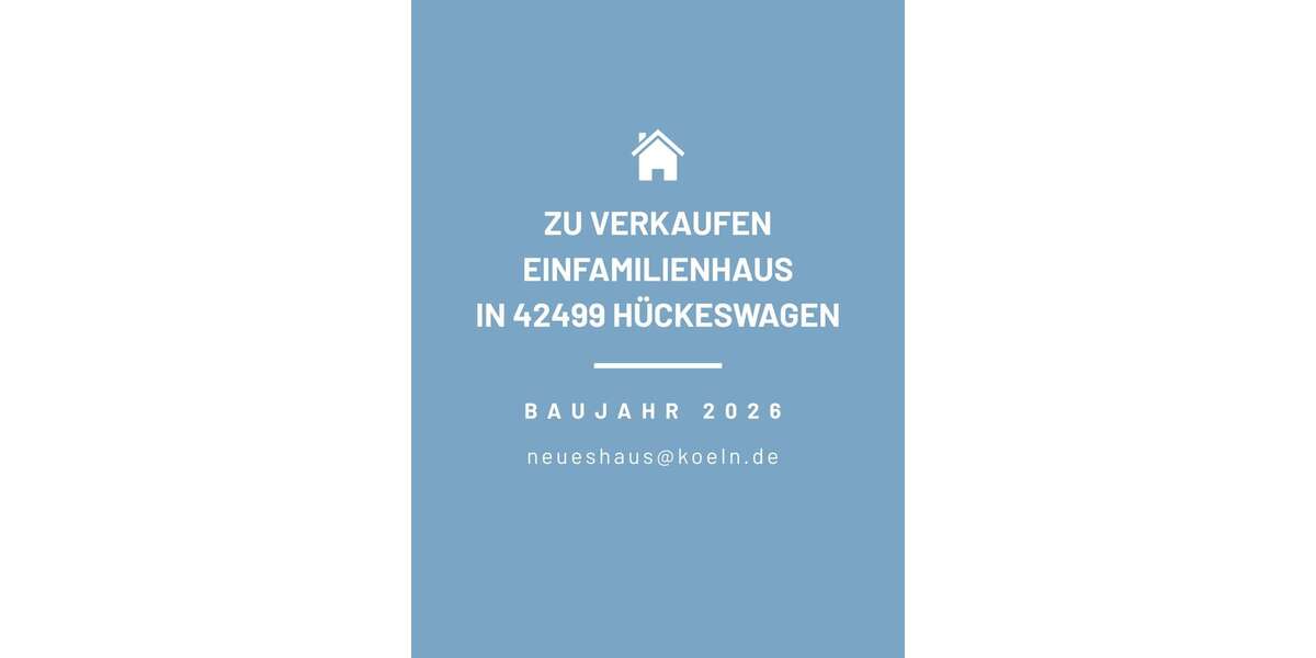 Einfamilienhaus Hückeswagen - 4 Zimmer, 167 m&sup2;, 875.000&euro; | Angebot:26630490