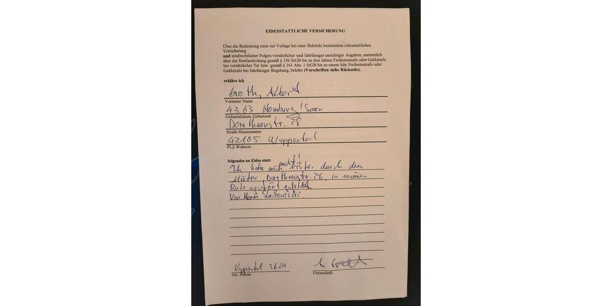 Etagenwohnung Wuppertal Elberfeld - 500&euro; | Angebot:23066636