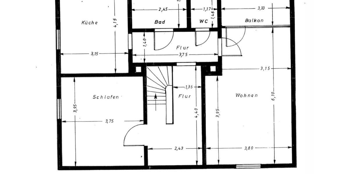 Dachgeschoßwohnung Remscheid Remscheid-Süd - 2.5 Zimmer, 70 m&sup2;, 820&euro; | Angebot:24713917