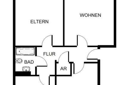 Wohnung Herne Holthausen - 3 Zimmer, 66 m&sup2;, 499&euro; | Angebot:26098585