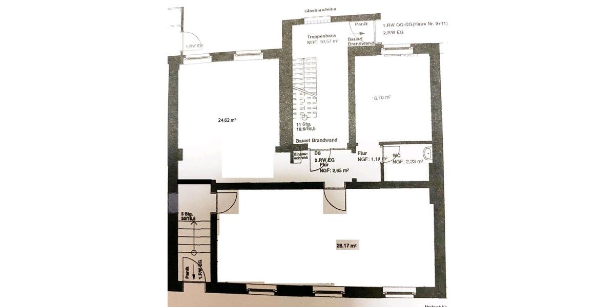 Erdgeschoßwohnung Velbert - 2.5 Zimmer, 70 m&sup2;, 700&euro; | Angebot:26632798