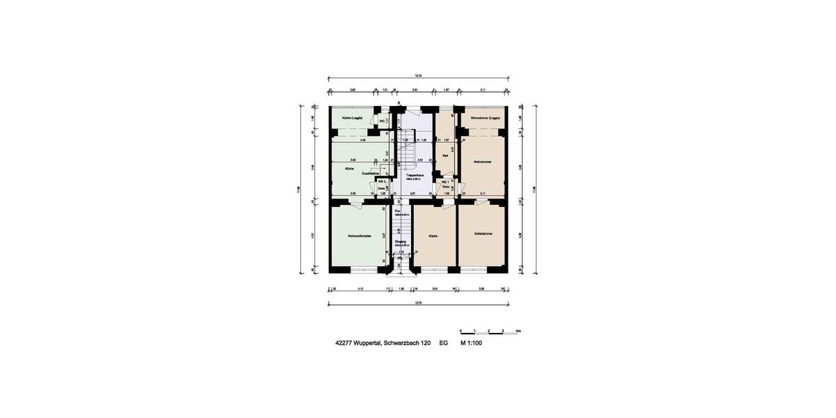 Mehrfamilienhaus, Wohnhaus Wuppertal / Wichlinghausen-Süd Barmen - 2 Zimmer, 548 m&sup2;, 650.000&euro; | Angebot:25701196
