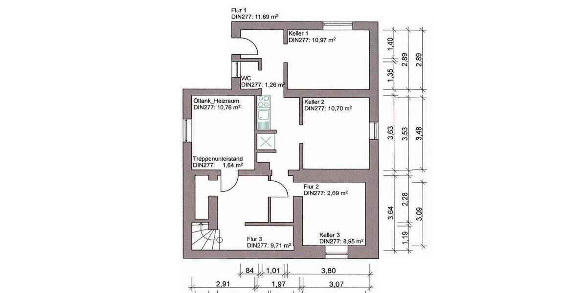 Einfamilienhaus Wuppertal Elberfeld - 6 Zimmer, 153 m&sup2;, 325.000&euro; | Angebot:26117442