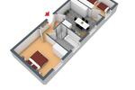 Etagenwohnung Wuppertal Gemarkung Vohwinkel - 2 Zimmer, 50 m&sup2;, 519&euro; | Angebot:26633927