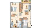 Etagenwohnung Remscheid Lüttringhausen - 3 Zimmer, 69 m&sup2;, 549&euro; | Angebot:26512632