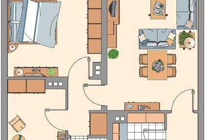 Wohnung Remscheid Lüttringhausen - 3 Zimmer, 69 m&sup2;, 549&euro; | Angebot:26512632