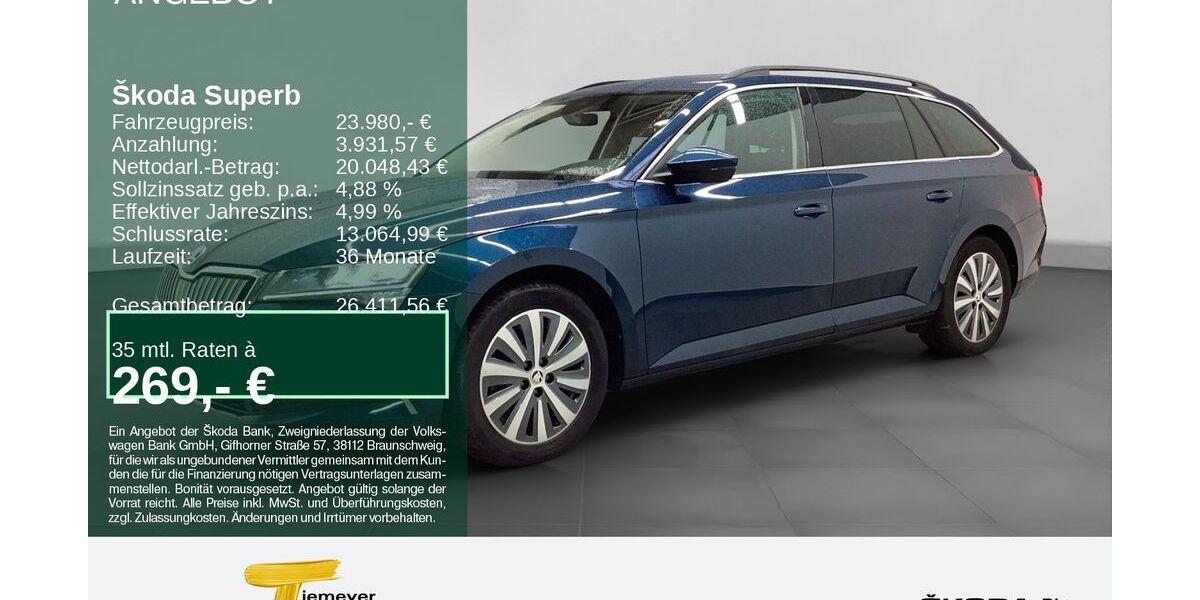 Skoda Superb 55.428 km 22.690 &euro; Bochum 44809