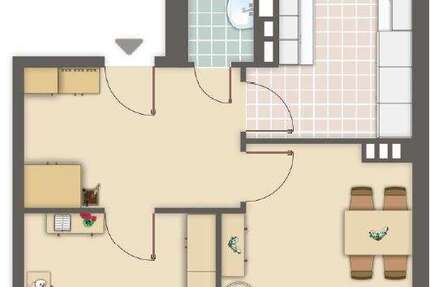 Wohnung Düsseldorf Stadtbezirk 3 - 2 Zimmer, 58 m&sup2;, 349.000&euro; | Angebot:27337280
