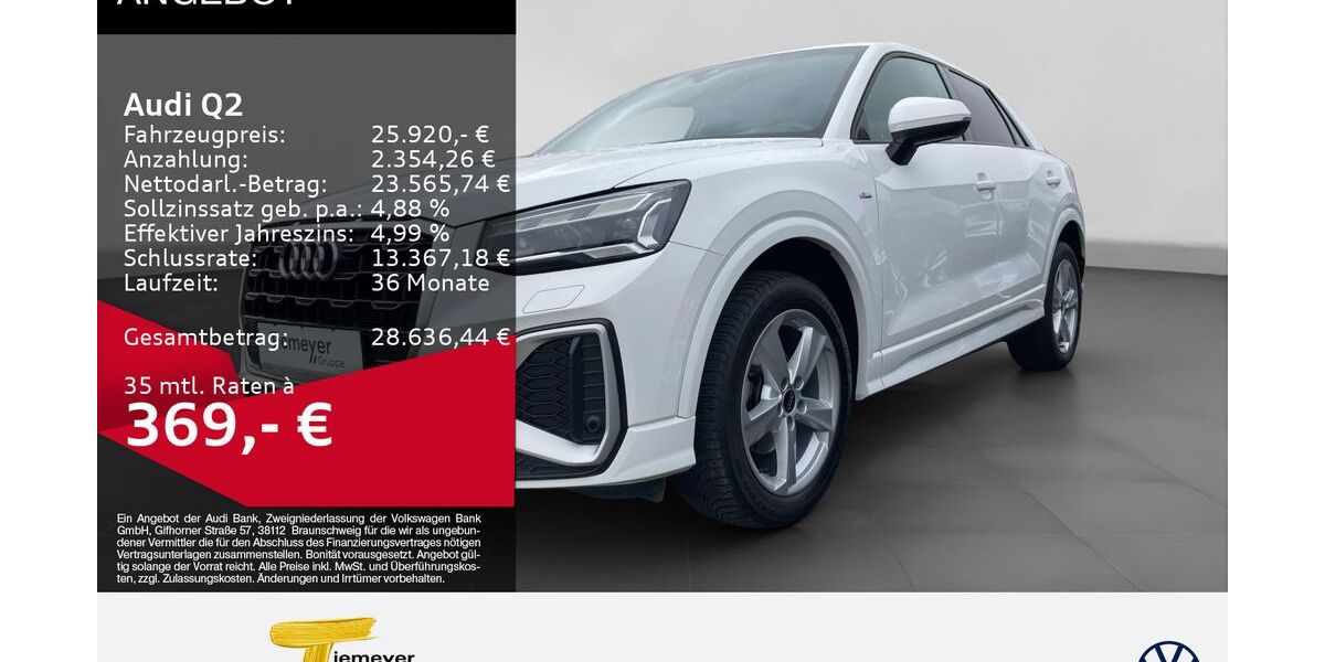 Audi Q2 43.240 km 25.920 &euro; Bochum 44892
