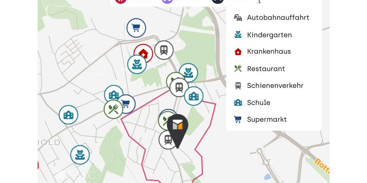 Etagenwohnung Essen Stadtbezirk IV - 2 Zimmer, 64 m&sup2;, 650&euro; | Angebot:24676782