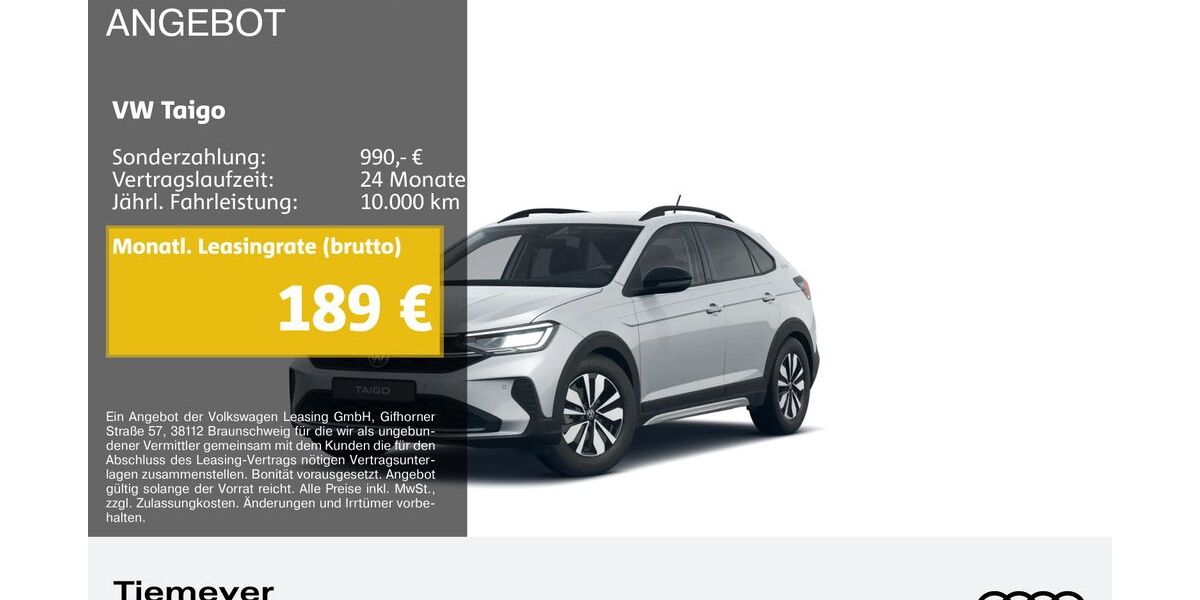 VW Taigo 15.118 km 23.280 &euro; Remscheid 42897