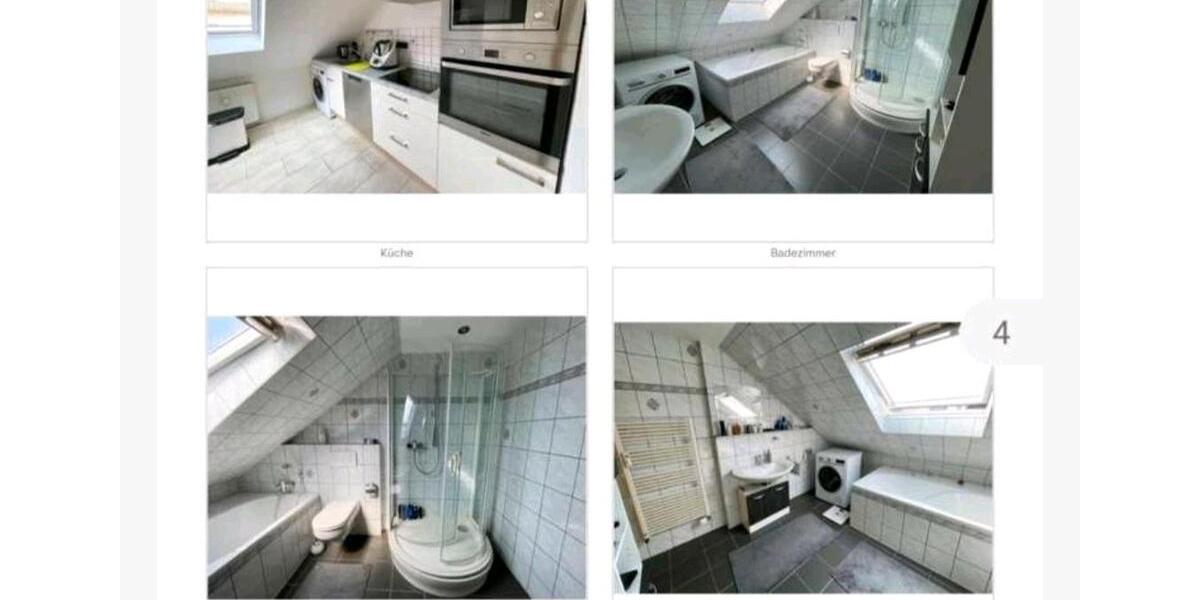 Dachgeschoßwohnung Wuppertal Gemarkung Elberfeld - 2 Zimmer, 58 m&sup2;, 1.000&euro; | Angebot:21202114