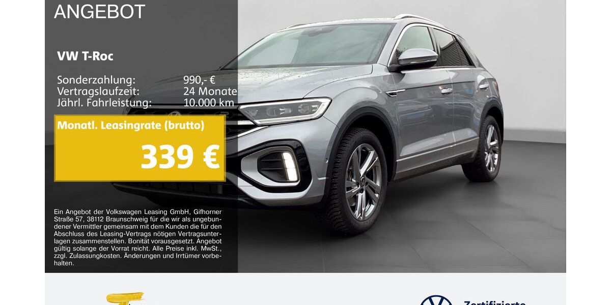 VW T-Roc 10.093 km 31.690 &euro; Herne 44653