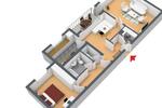 Etagenwohnung Wuppertal Dornap - 2 Zimmer, 74 m&sup2;, 609&euro; | Angebot:25793766