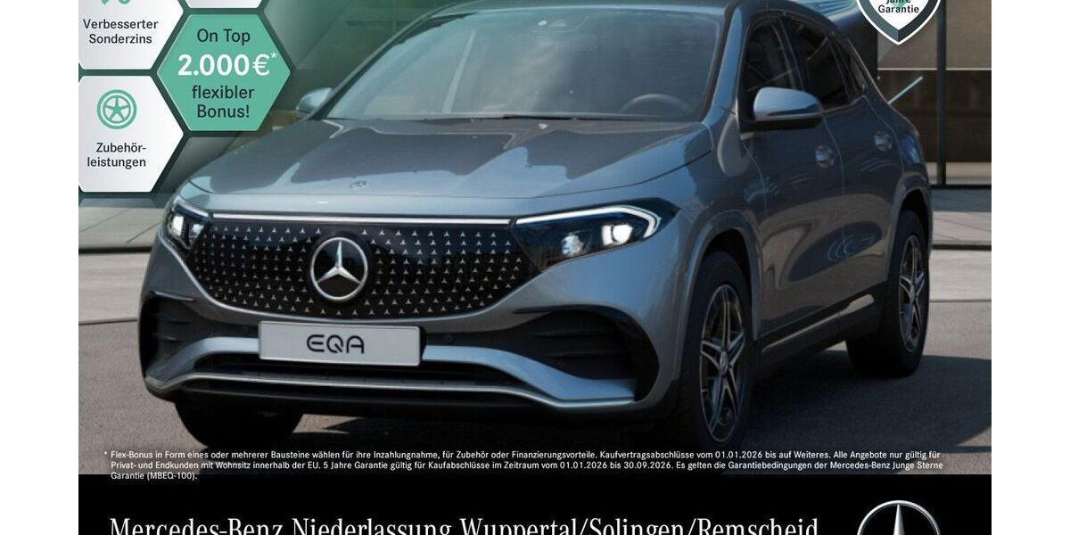 Mercedes-Benz EQA 9.145 km 39.890 &euro; Solingen 42653