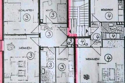 Wohnung Wuppertal Gemarkung Ronsdorf - 3 Zimmer, 77 m&sup2;, 900&euro; | Angebot:26521896