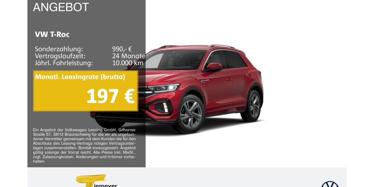 VW T-Roc 7.207 km 25.460 &euro; Remscheid 42897