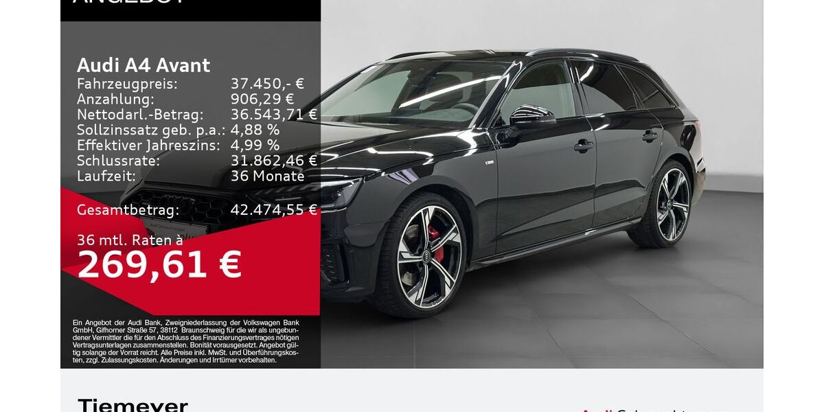 Audi A4 19.516 km 37.450 &euro; Remscheid 42897