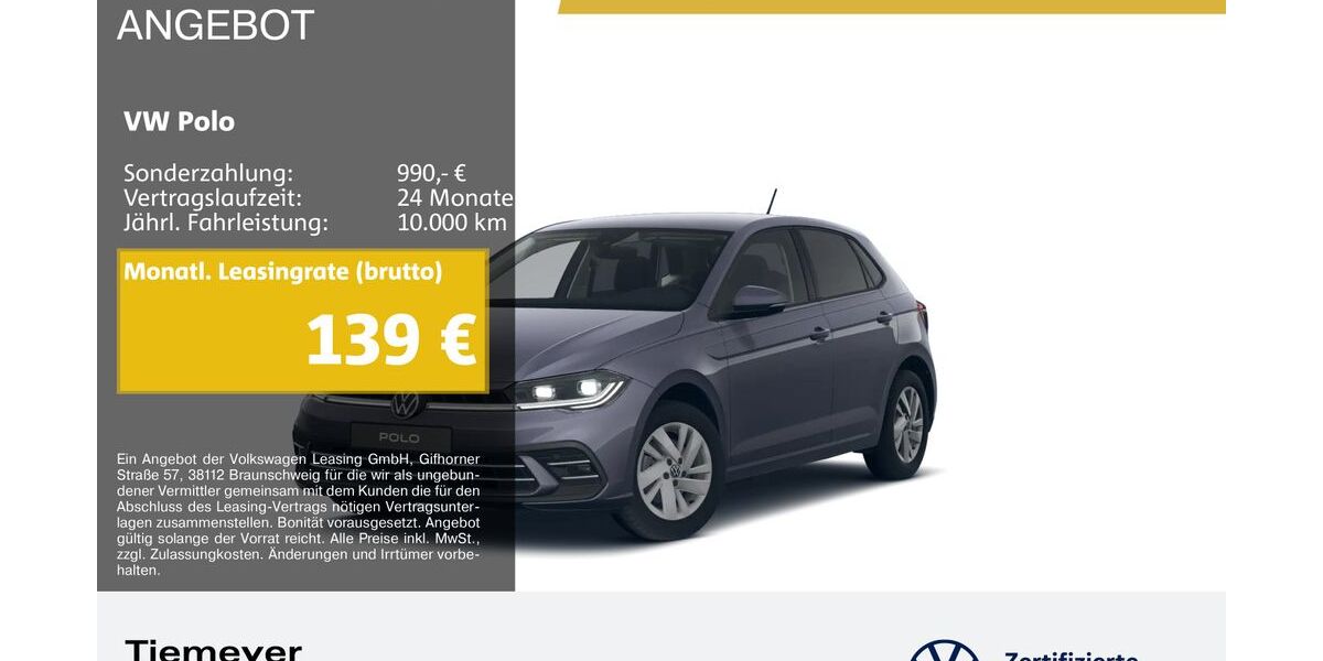 VW Polo 37.091 km 21.940 &euro; Bochum 44892