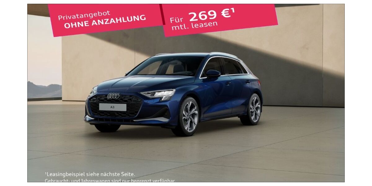 Audi A3 8.571 km 32.110 &euro; Wuppertal 42109