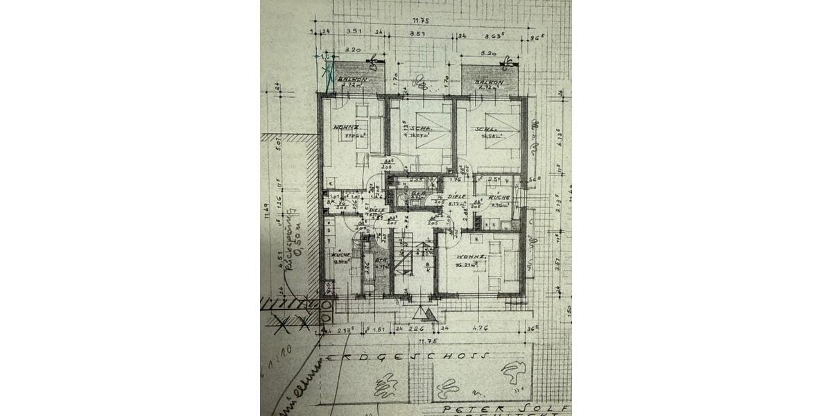 Etagenwohnung Bochum Laer - 2 Zimmer, 49 m&sup2;, 770&euro; | Angebot:25632963