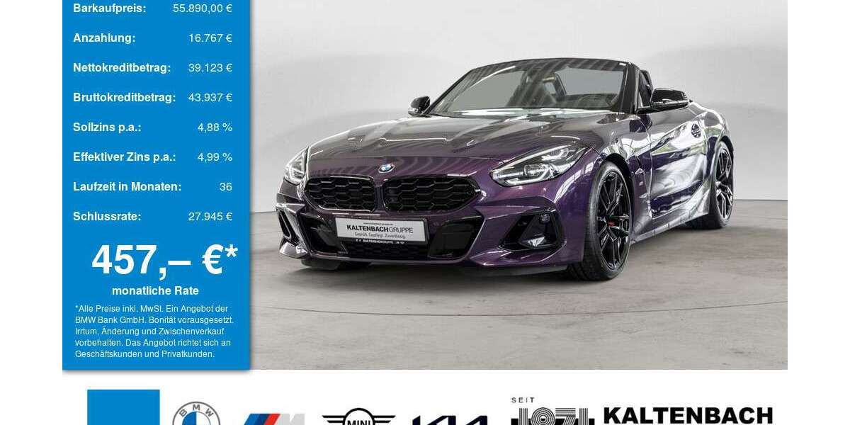 BMW Z4 19.751 km 55.890 &euro; Remscheid 42897