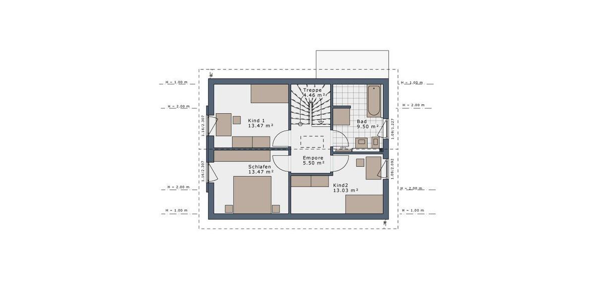 Einfamilienhaus Witten Rüdinghausen - 4 Zimmer, 120 m&sup2;, 1.839&euro; | Angebot:23831132