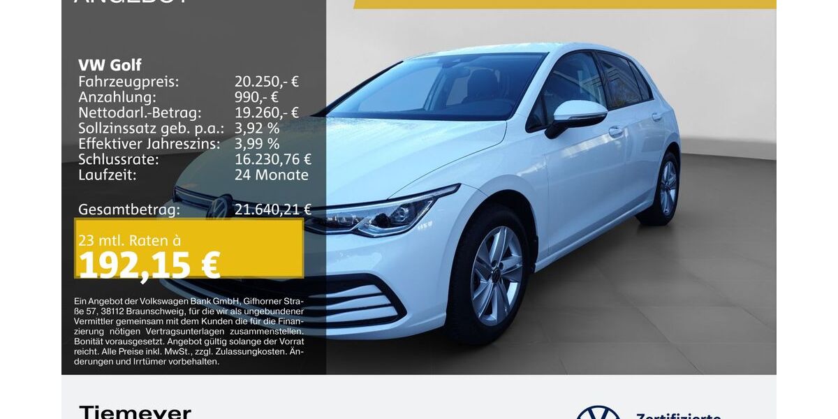 VW Golf 35.249 km 18.940 &euro; Bochum 44892