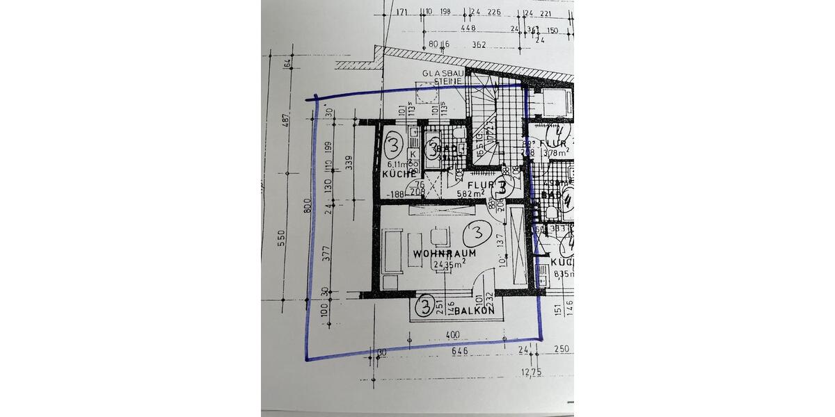 Etagenwohnung Wuppertal - 1 Zimmer, 42 m&sup2;, 350&euro; | Angebot:25616657