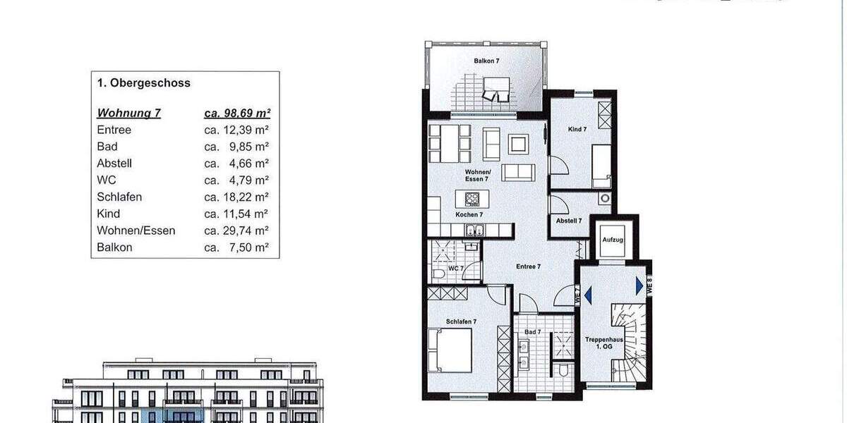 Etagenwohnung Bochum Weitmar - 8 Zimmer, 288 m&sup2;, 1.495.000&euro; | Angebot:25769072