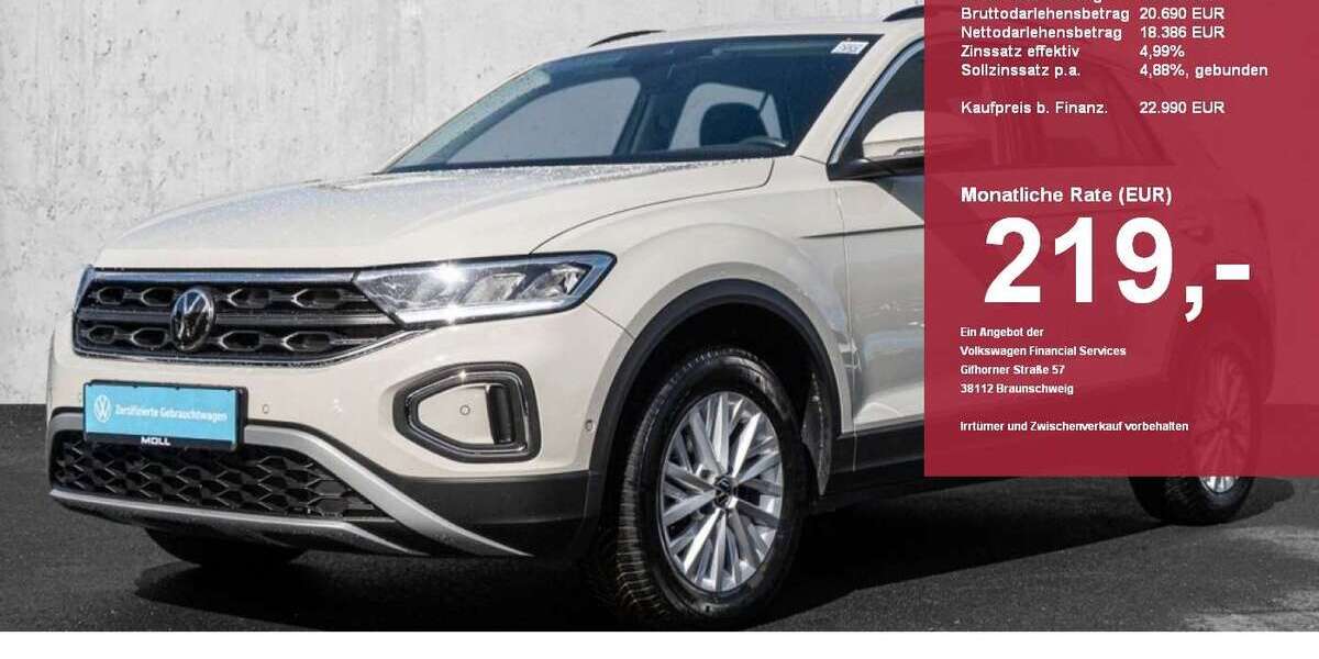 VW T-Roc 28.945 km 22.990 &euro; Düsseldorf 40474