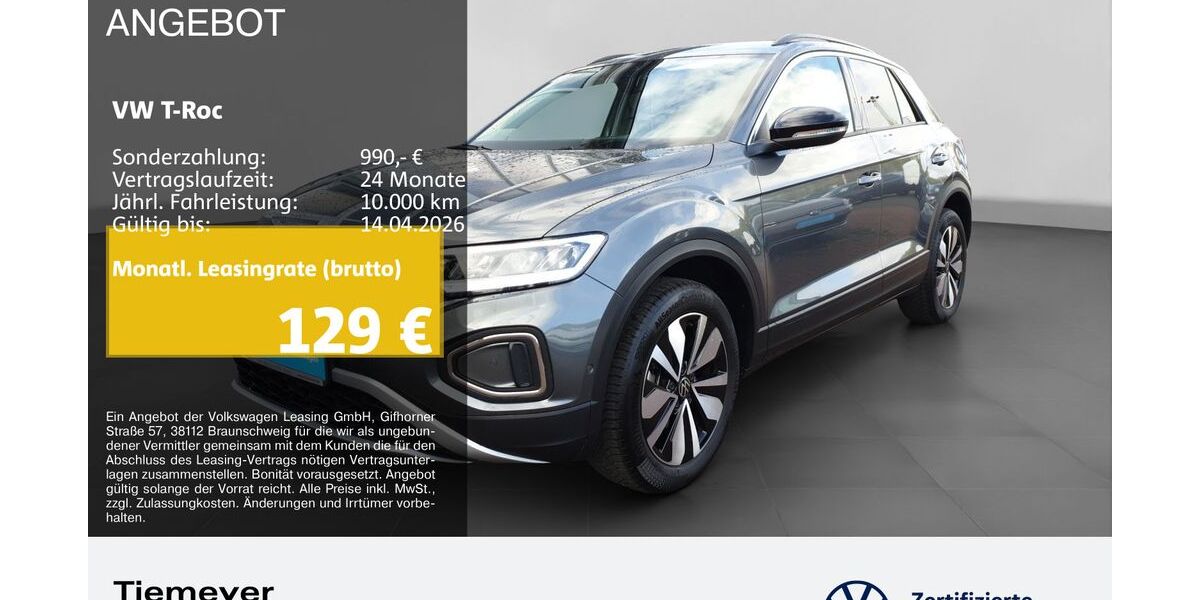 VW T-Roc 14.440 km 22.710 &euro; Bochum 44892