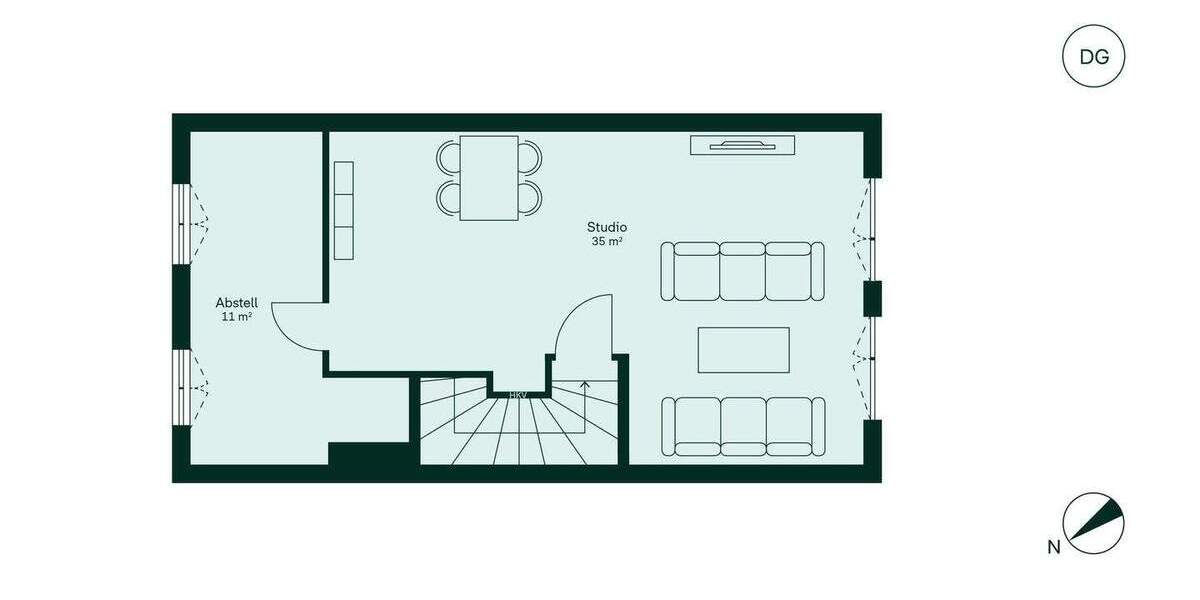 Reihenmittelhaus Heiligenhaus Mitte - 4 Zimmer, 145 m&sup2;, 619.900&euro; | Angebot:25664180