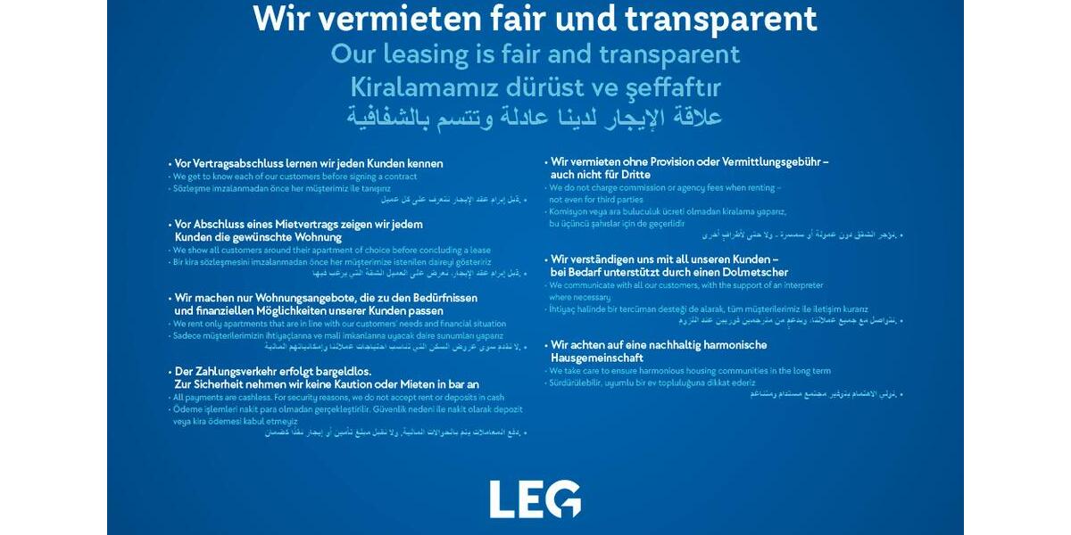 Etagenwohnung Wuppertal Gemarkung Langerfeld - 3 Zimmer, 72 m&sup2;, 609&euro; | Angebot:25330798