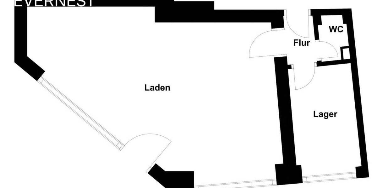 Etagenwohnung Düsseldorf Derendorf - 2 Zimmer, 49 m&sup2;, 190.000&euro; | Angebot:25999325