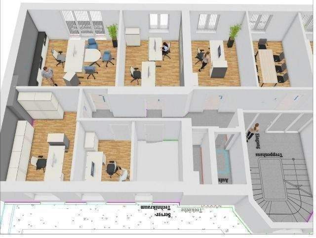 Gewerbeobjekt Düsseldorf Stadtmitte - 1 Zimmer, 230 m&sup2;, 3.105&euro; | Angebot:26107070