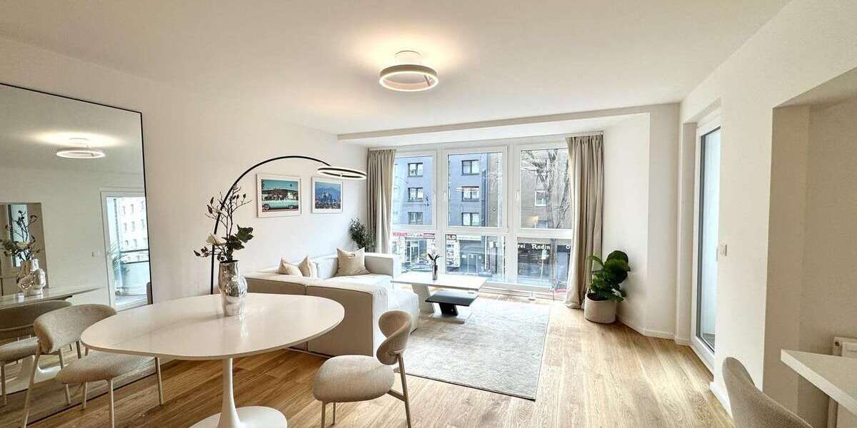 Etagenwohnung Düsseldorf - Stadtmitte Stadtmitte - 1 Zimmer, 48 m&sup2;, 282.000&euro; | Angebot:26032585