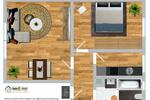 Erdgeschoßwohnung Essen Stadtbezirk III - 2 Zimmer, 44 m&sup2;, 320&euro; | Angebot:26496277