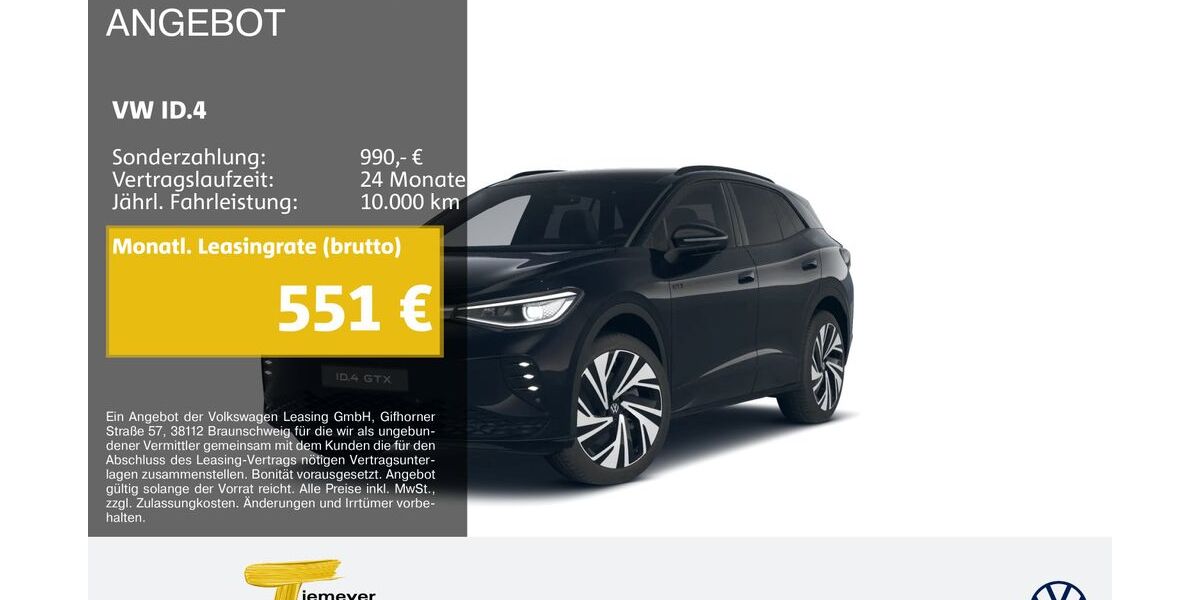 VW ID.4 11.311 km 44.940 &euro; Remscheid 42897