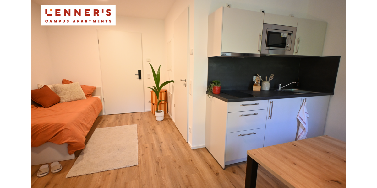 Etagenwohnung Bochum Laer - 1 Zimmer, 22 m&sup2;, 545&euro; | Angebot:21221059
