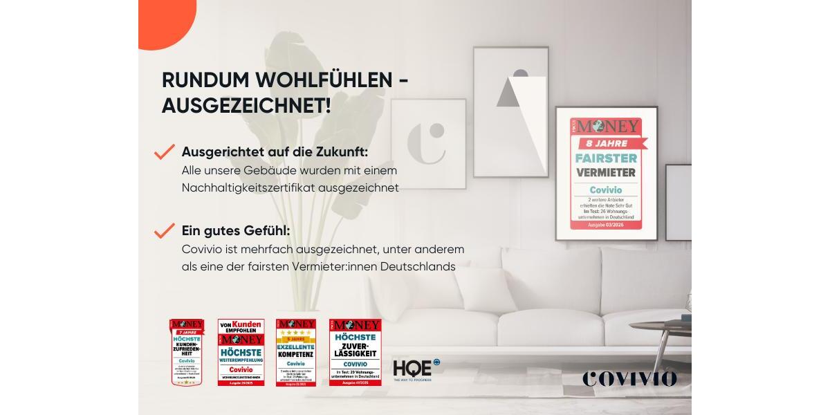 Etagenwohnung Essen Stadtbezirk IV - 3 Zimmer, 66 m&sup2;, 595&euro; | Angebot:26549735