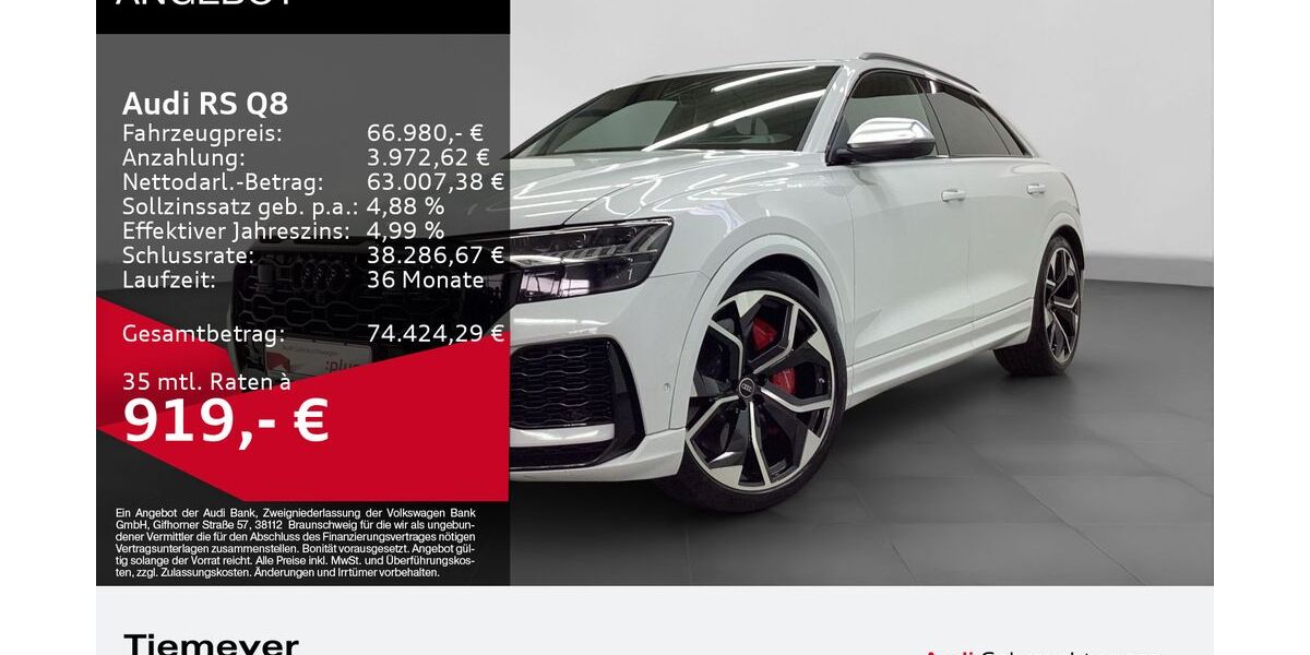 Audi RSQ8 143.705 km 66.980 &euro; Bochum 44809