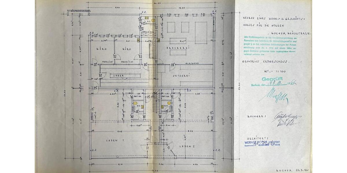 Gewerbeobjekt Bochum - 2.100&euro; | Angebot:24176777