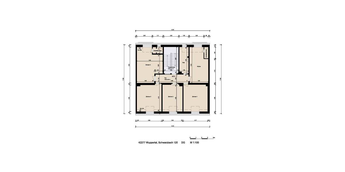 Mehrfamilienhaus, Wohnhaus Wuppertal / Wichlinghausen-Süd Barmen - 2 Zimmer, 548 m&sup2;, 650.000&euro; | Angebot:25701196