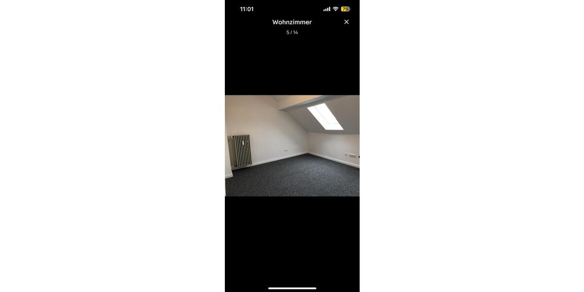 Dachgeschoßwohnung Essen Stadtkern - 2 Zimmer, 65 m&sup2;, 700&euro; | Angebot:26631287