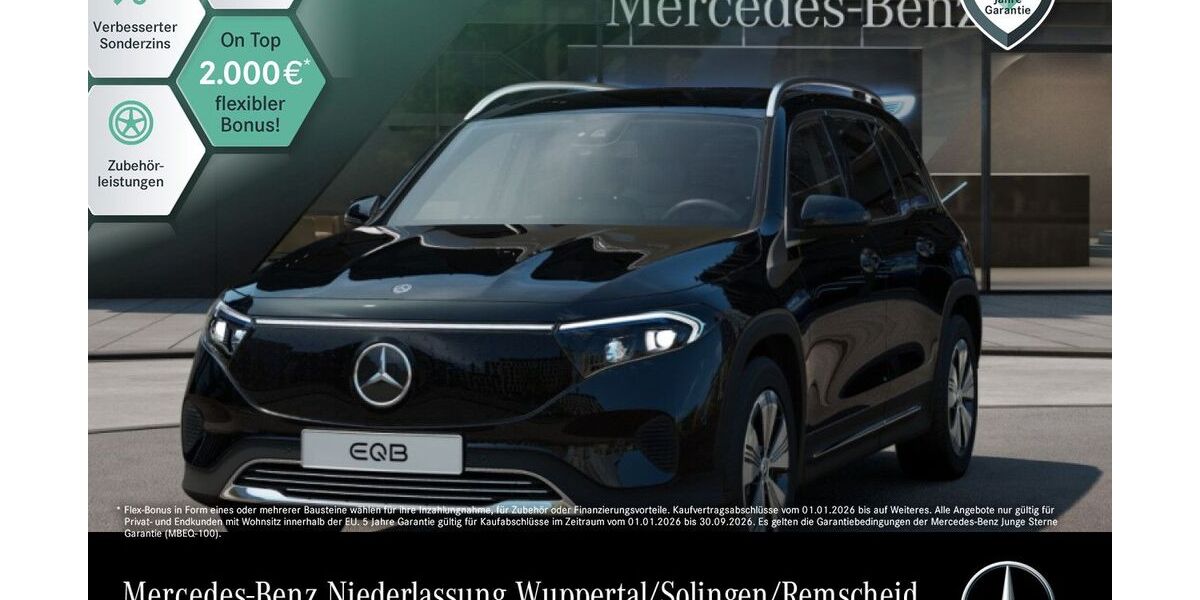 Mercedes-Benz EQB 18.114 km 36.990 &euro; Wuppertal 42115