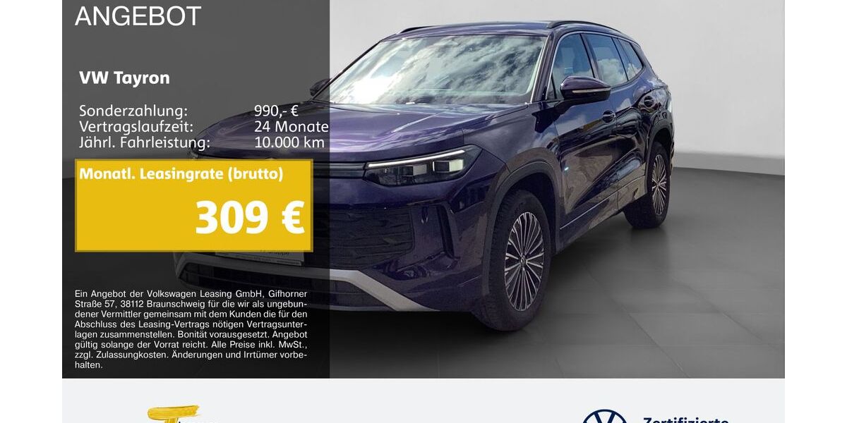 VW Tayron 15.275 km 40.870 &euro; Gelsenkirchen 45894