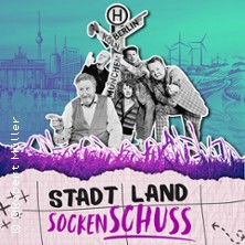 Stadt Land Sockenschuss 14.04.2026 Kabarett-Theater Distel Berlin