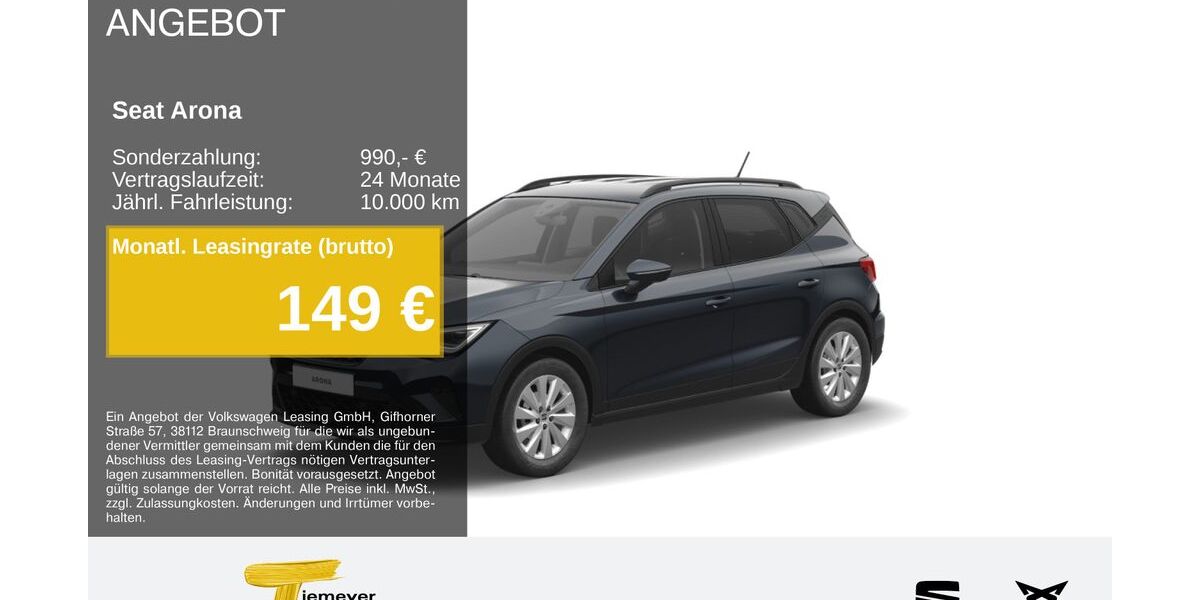 Seat Arona 19.634 km 22.280 &euro; Bochum 44809